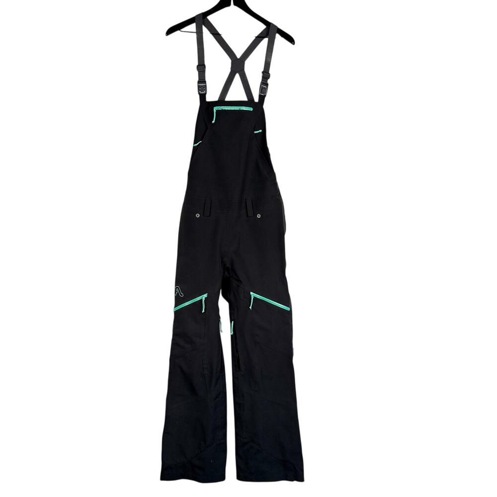 Flylow Foxy Waterproof Ski Snow Bibs Black - S